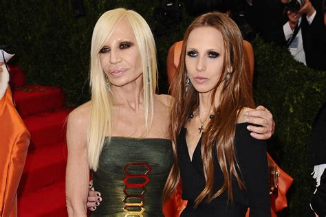 la figlia di donatella versace foto|donatella versace as a kid.